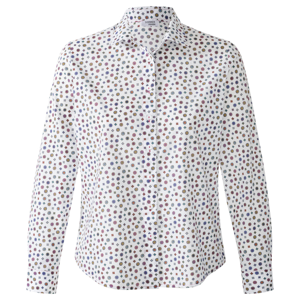 Blouses lange mouw multicolor Sommermann