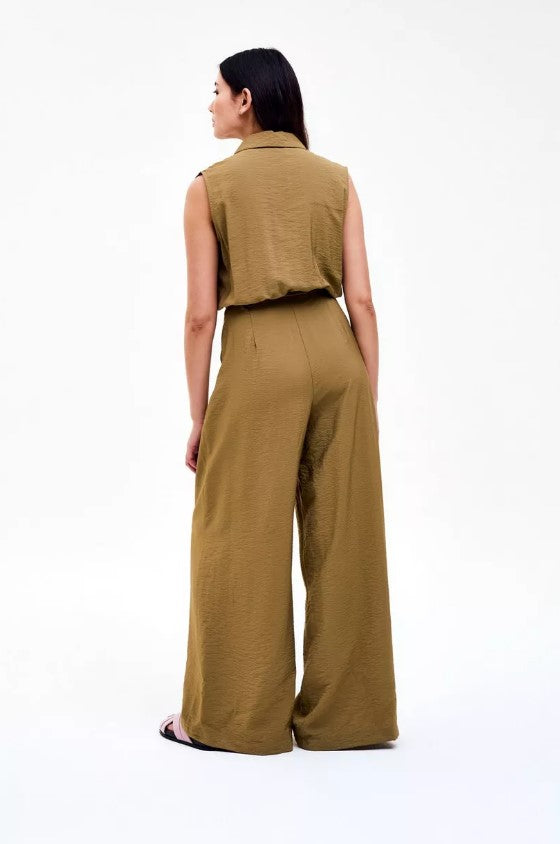 Jumpsuits zonder mouw groen CKS