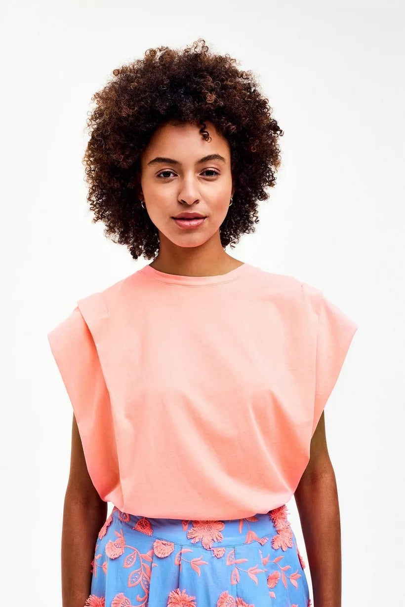T-shirts korte mouw oranje CKS