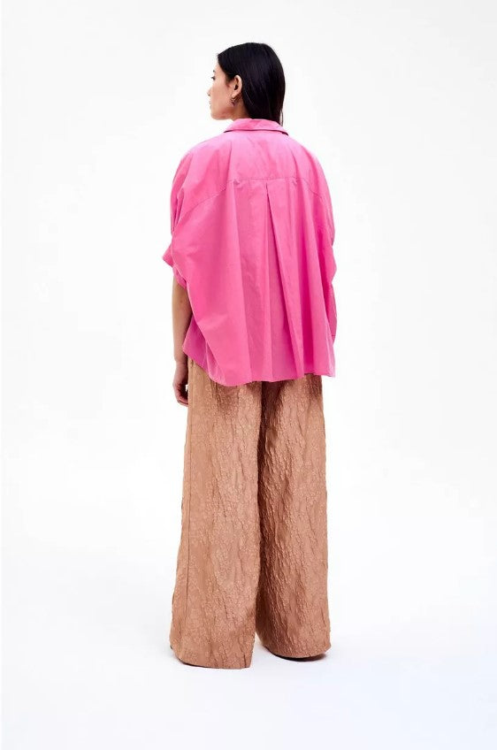 Blouses korte mouw roze CKS