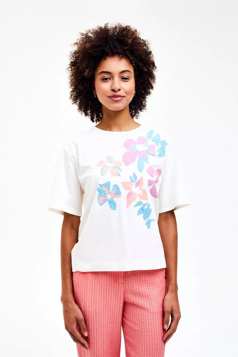 T-shirts korte mouw wit CKS