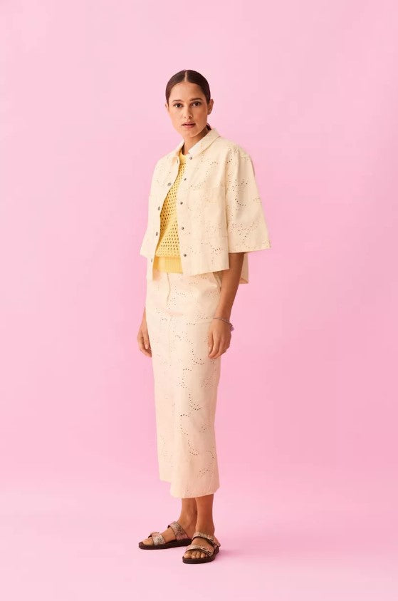 Rokken beige CKS