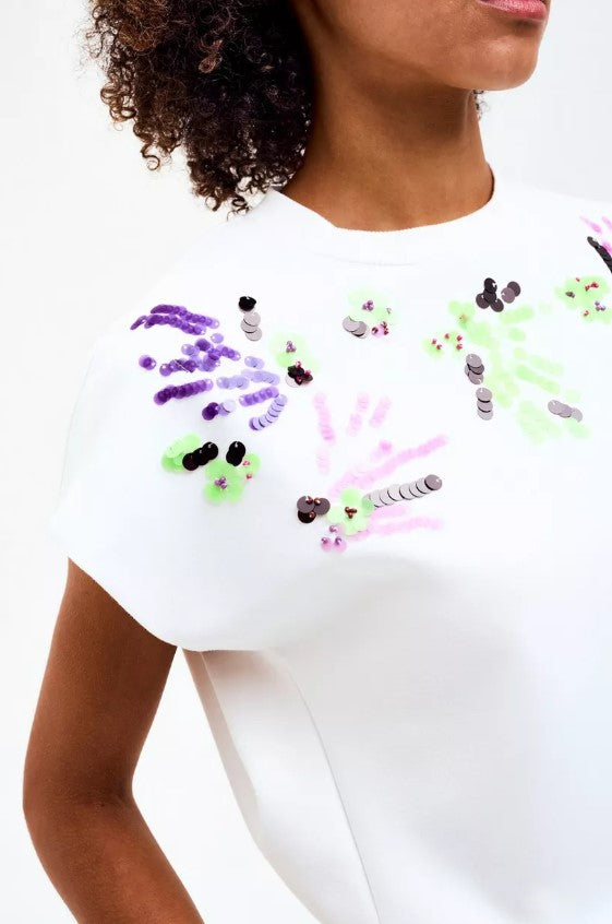 T-shirts korte mouw wit CKS