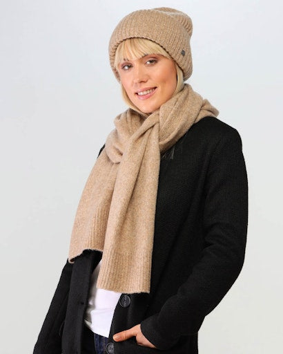 Sjaals beige Fraas