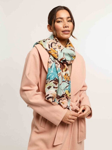 Sjaals multicolor Fraas
