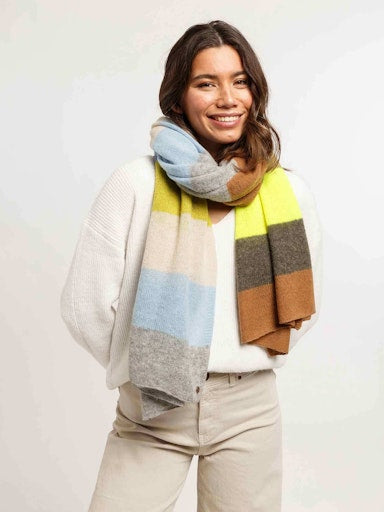 Sjaals multicolor Fraas