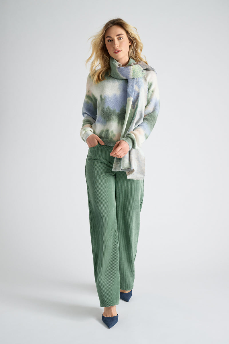 Broeken groen Marie Méro