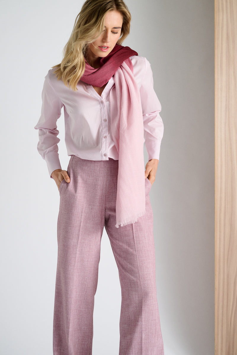 Blouses lange mouw roze Marie Méro