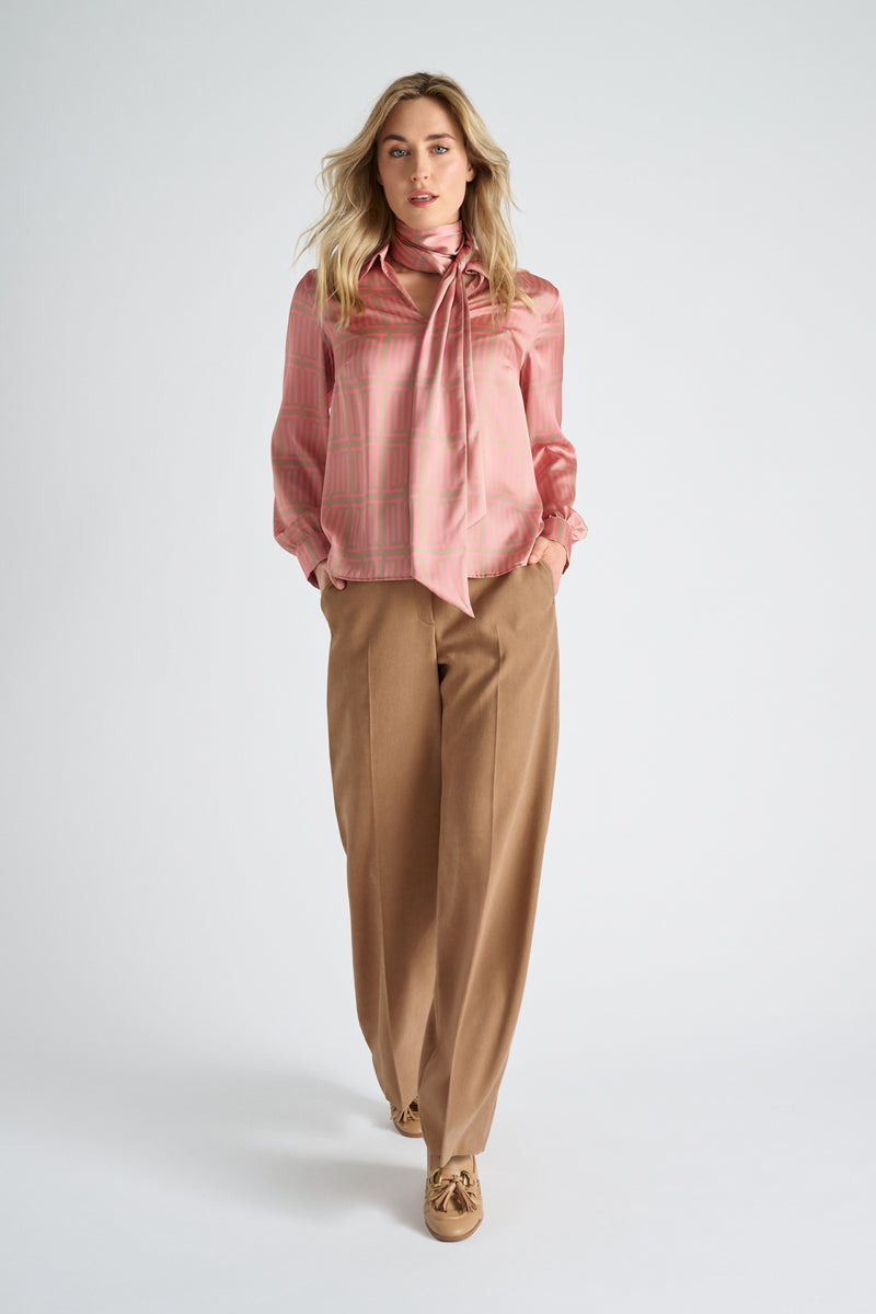 Blouses lange mouw roze Marie Méro