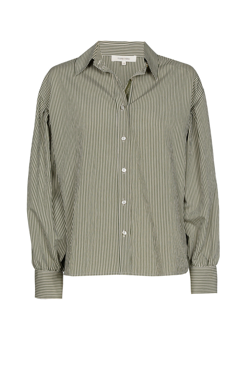 Blouses lange mouw groen Marie Méro
