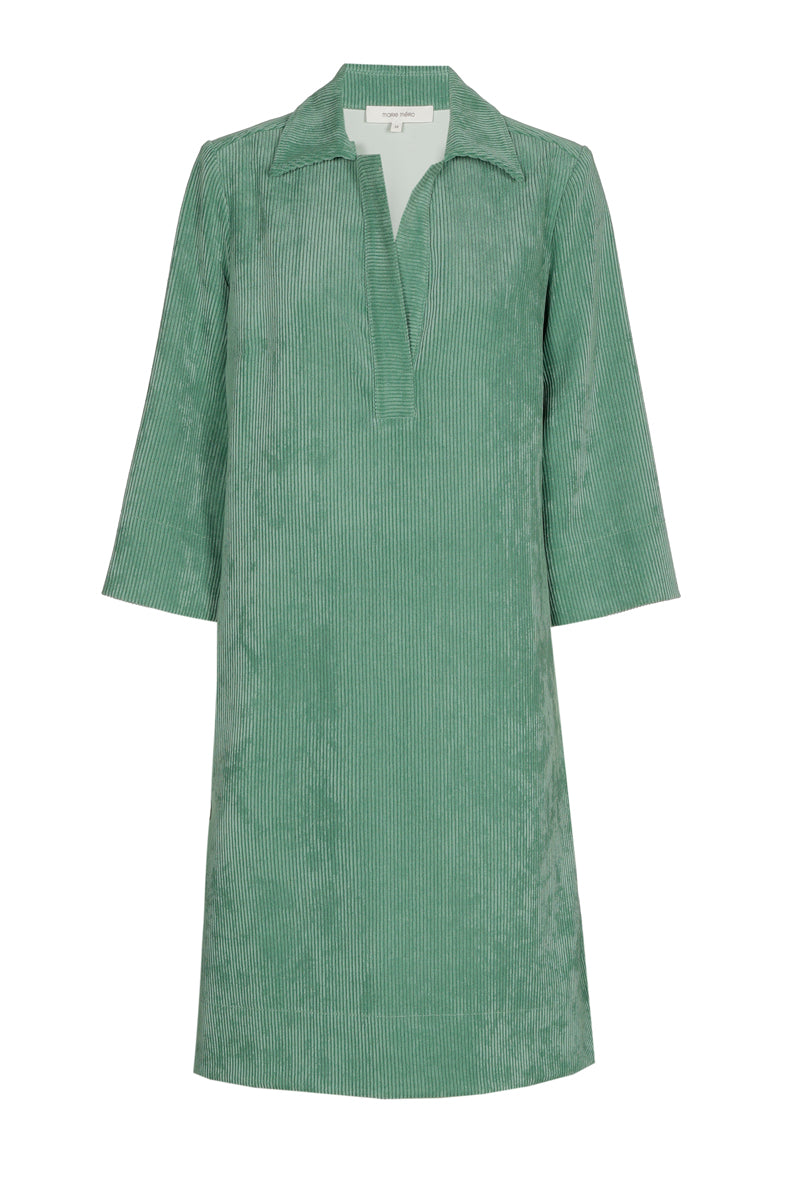 Jurken lange mouw groen Marie Méro