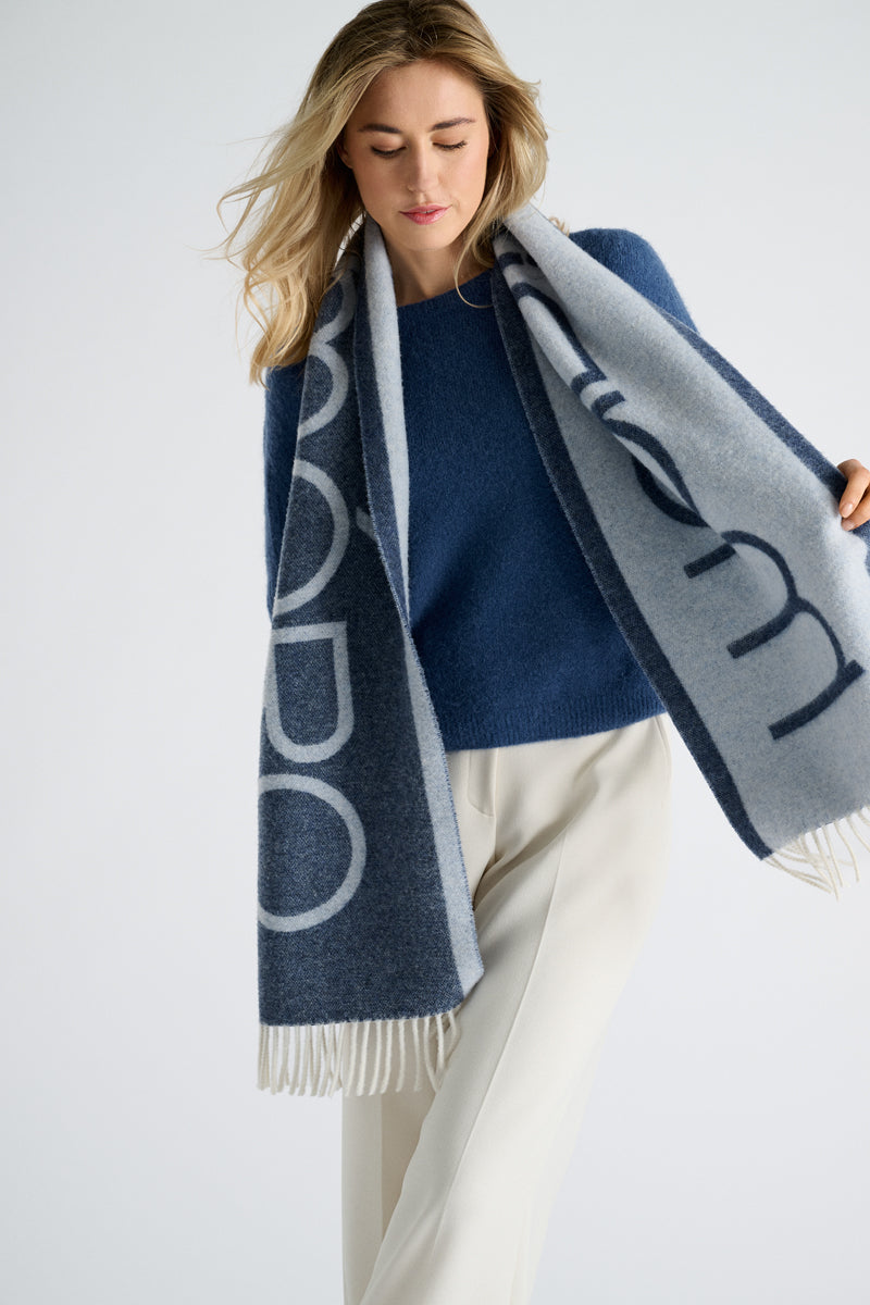 Sjaals blauw Marie Méro