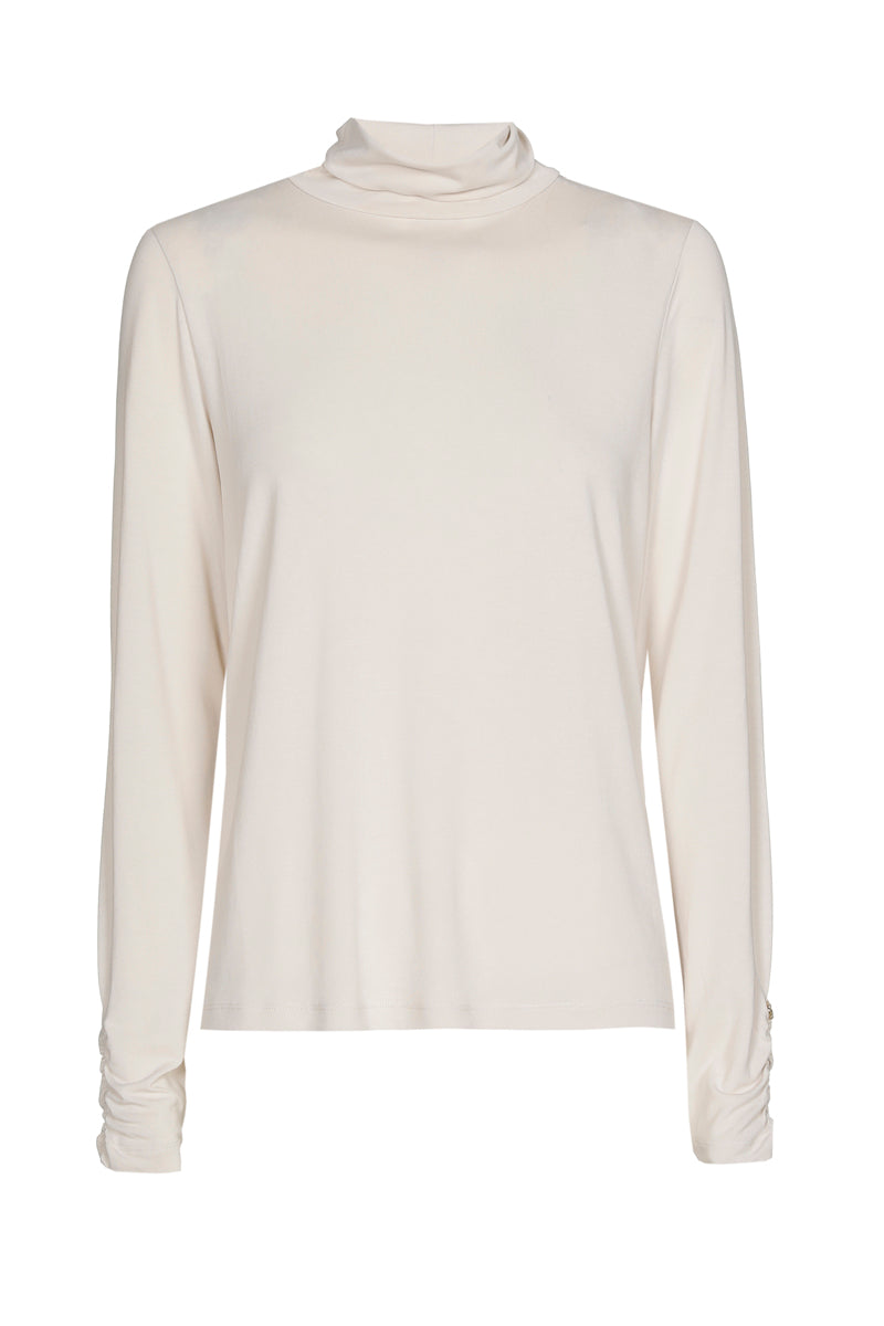 T-shirts lange mouw beige Marie Méro