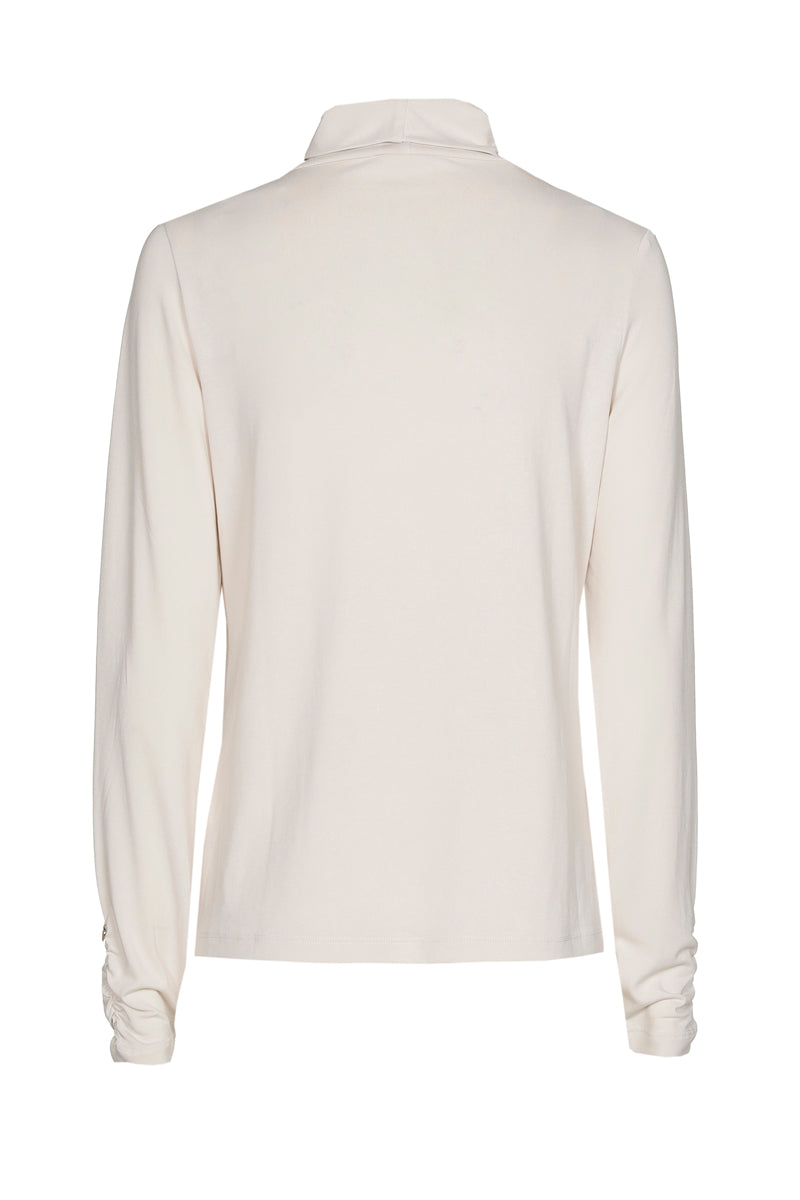 T-shirts lange mouw beige Marie Méro