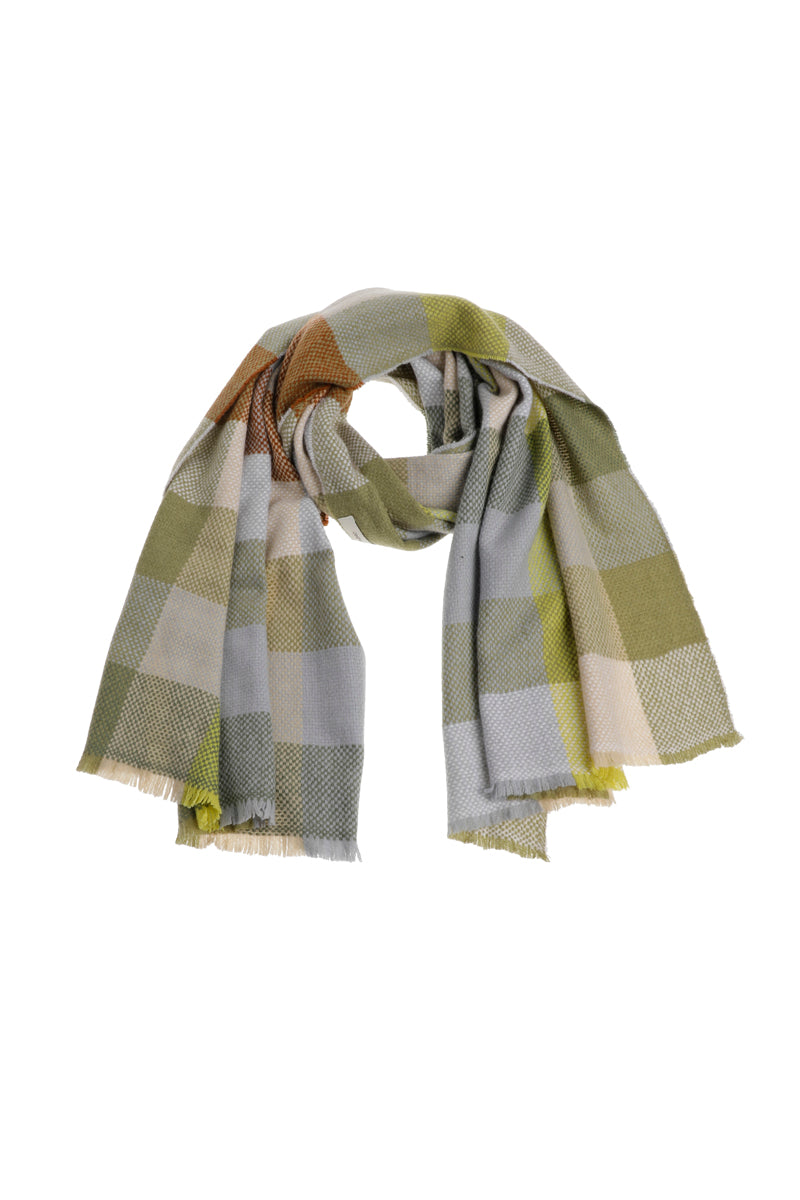 Sjaals groen Marie Méro