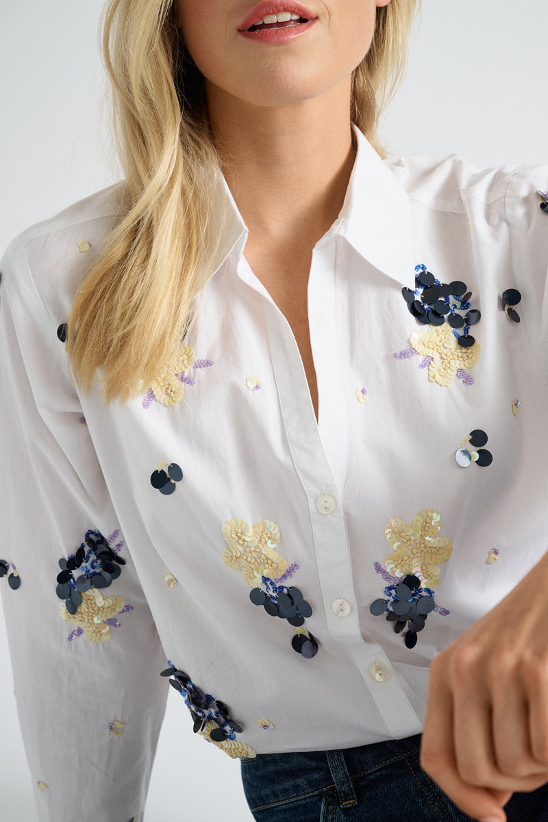 Blouses lange mouw wit Marie Méro