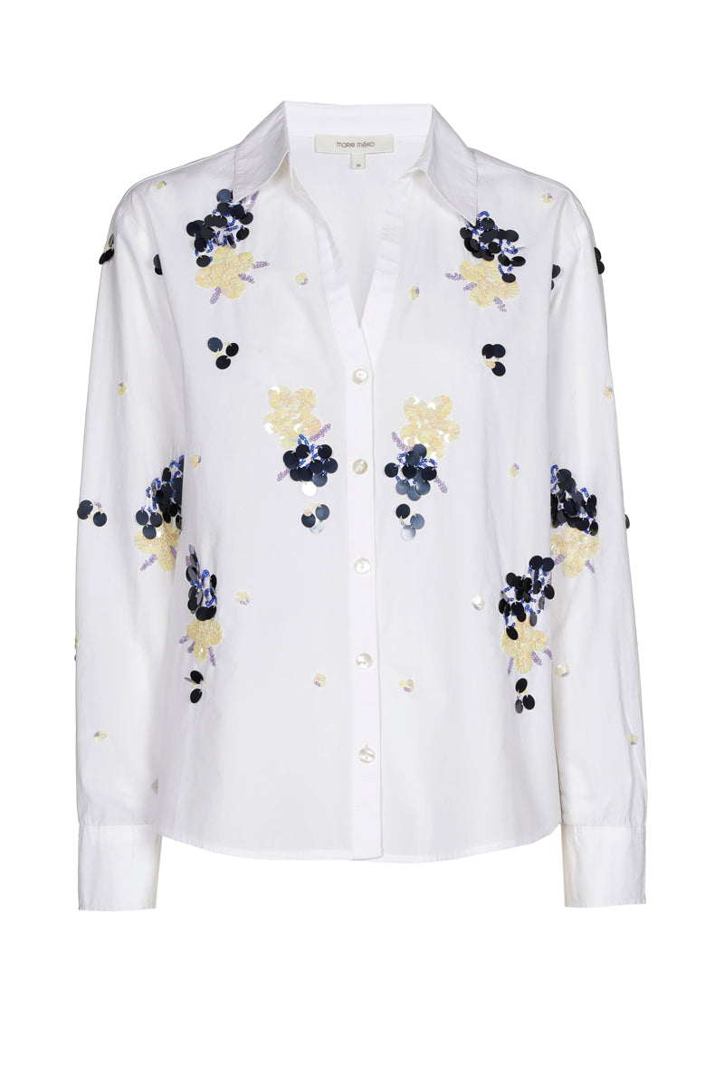 Blouses lange mouw wit Marie Méro