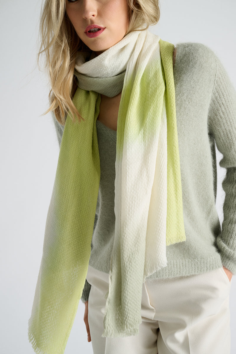 Sjaals groen Marie Méro