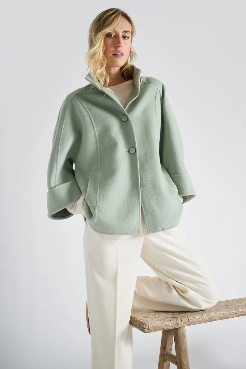 Mantels groen Marie Méro