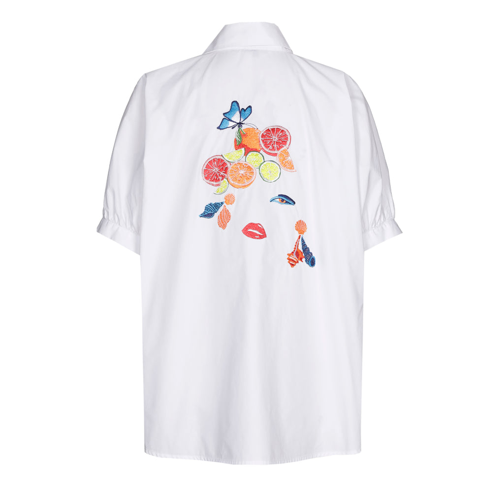 Blouses korte mouw multicolor Caroline Biss