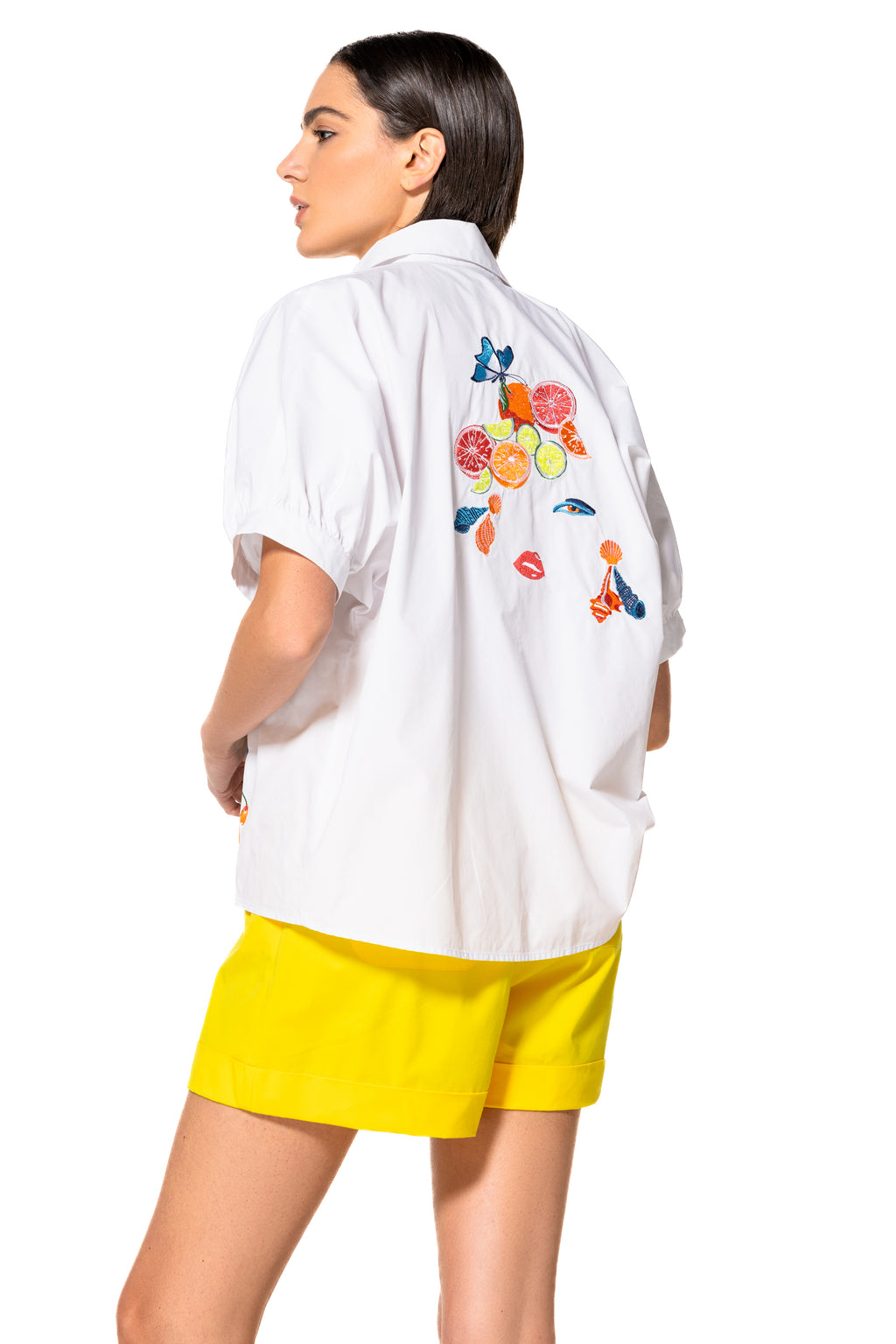 Blouses korte mouw multicolor Caroline Biss