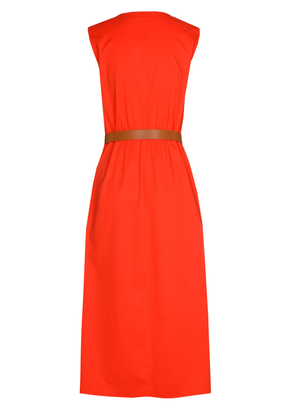 Jurken zonder mouw rood Caroline Biss