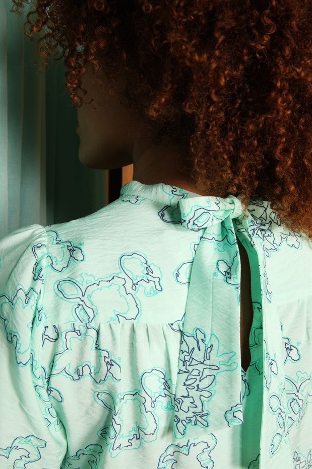 Blouses lange mouw blauw Hampton Bays