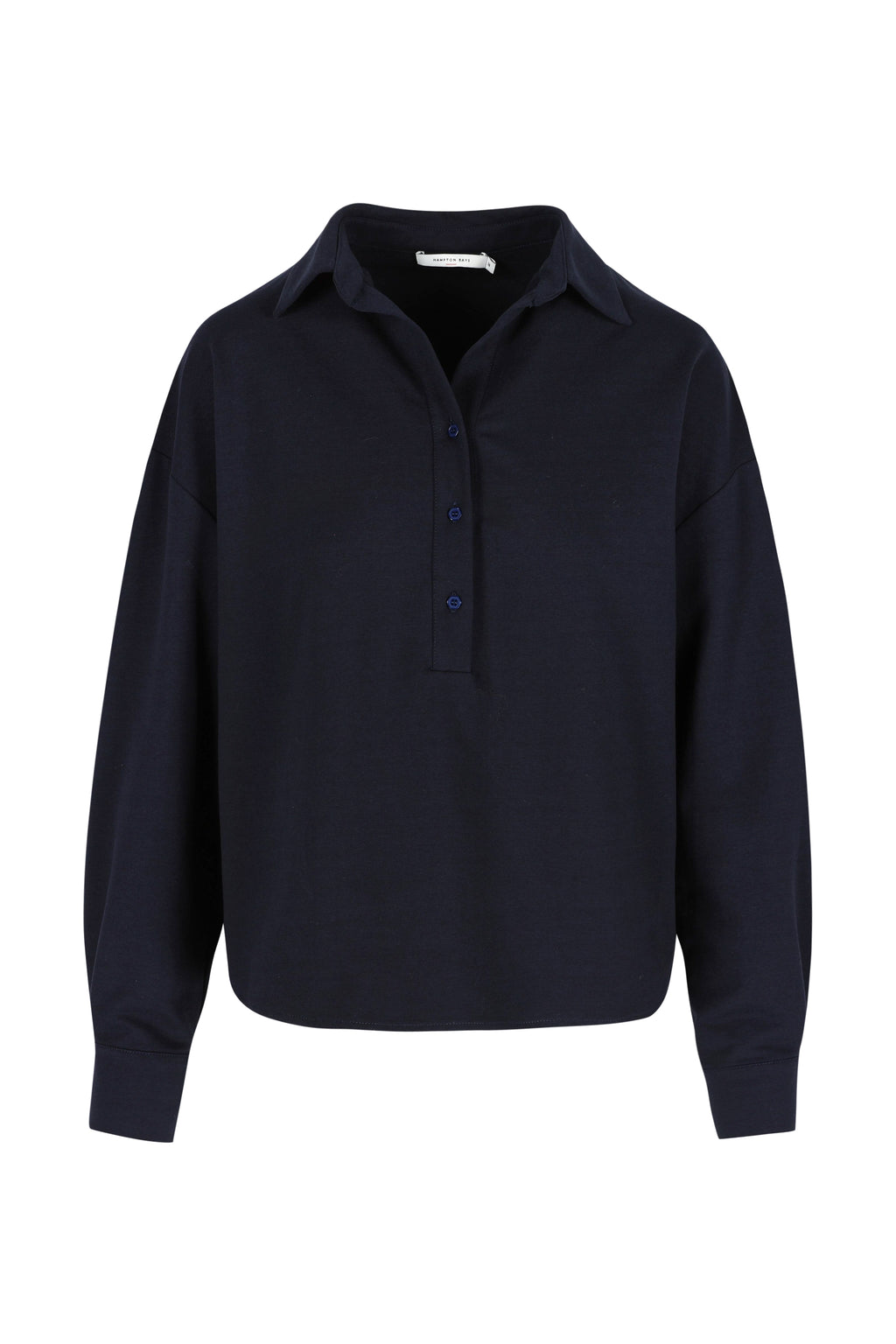 Blouses lange mouw navy Hampton Bays