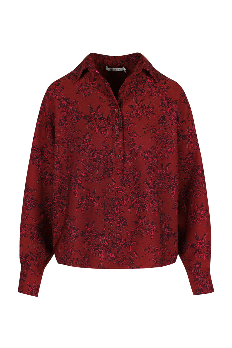 Blouses lange mouw rood Hampton Bays