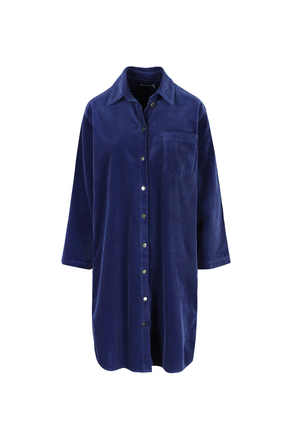 Jurken lange mouw navy Hampton Bays