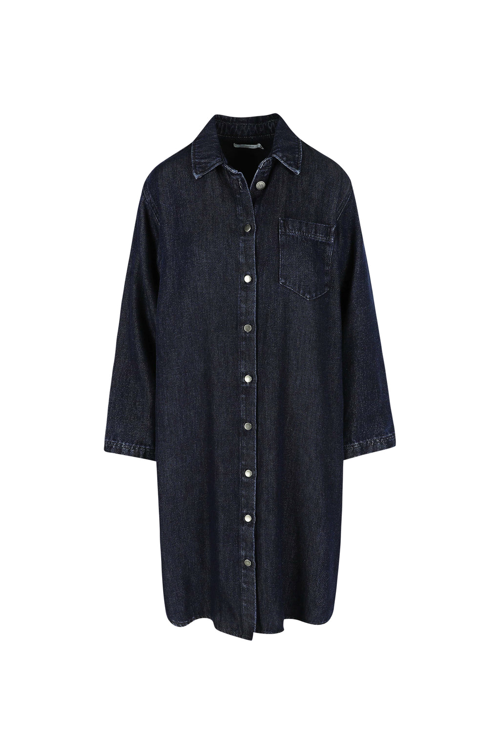 Jurken lange mouw blauw Hampton Bays