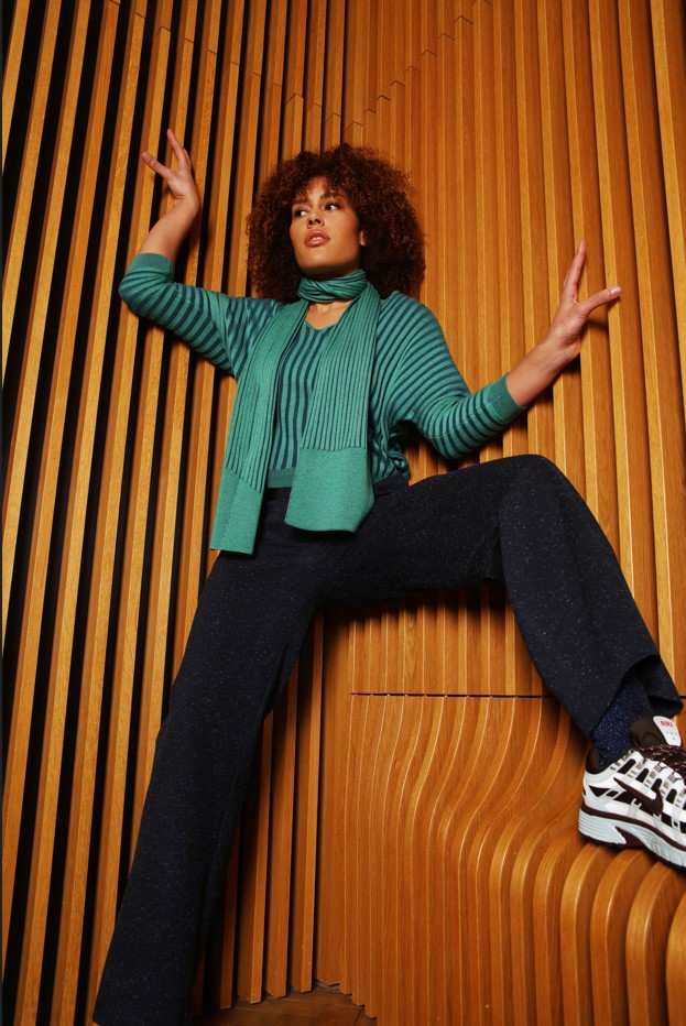 Sjaals groen Hampton Bays