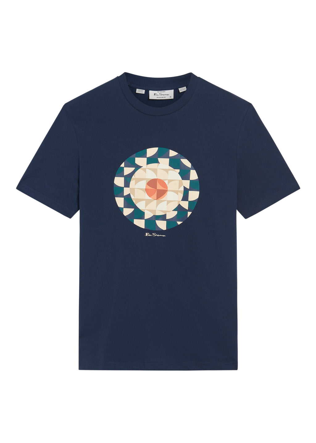 T-shirts korte mouw navy Ben Sherman