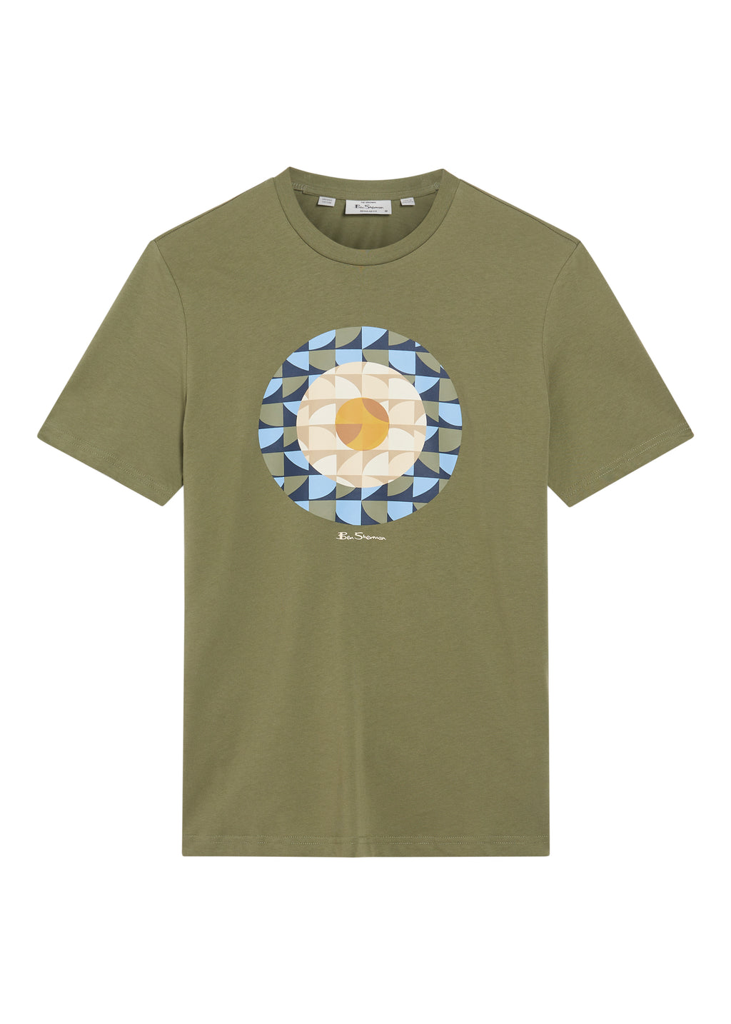 T-shirts korte mouw groen Ben Sherman