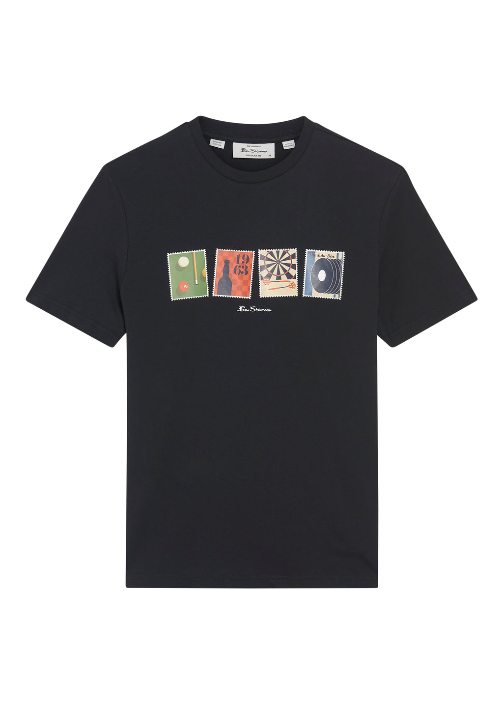 T-shirts korte mouw zwart Ben Sherman