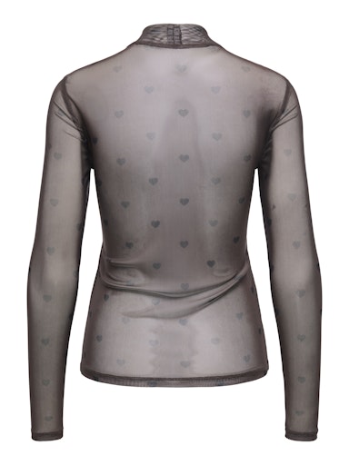 T-shirts lange mouw bruin ONLY