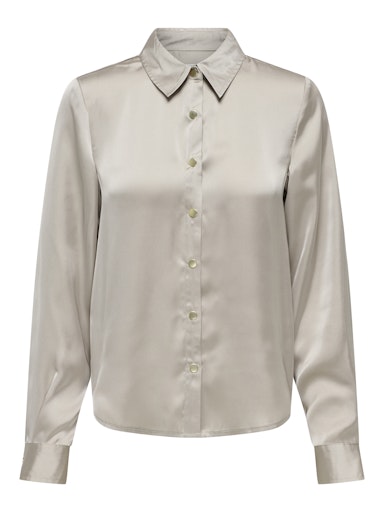 Blouses lange mouw beige ONLY
