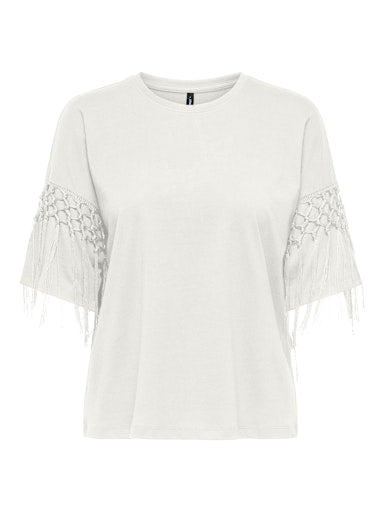 T-shirts korte mouw beige ONLY