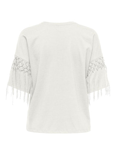 T-shirts korte mouw beige ONLY