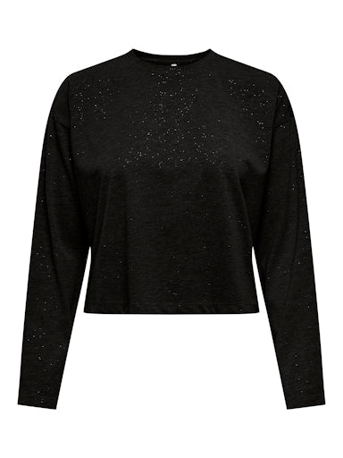 T-shirts lange mouw zwart ONLY