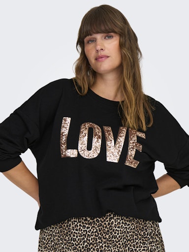 Sweaters zwart ONLY Carmakoma