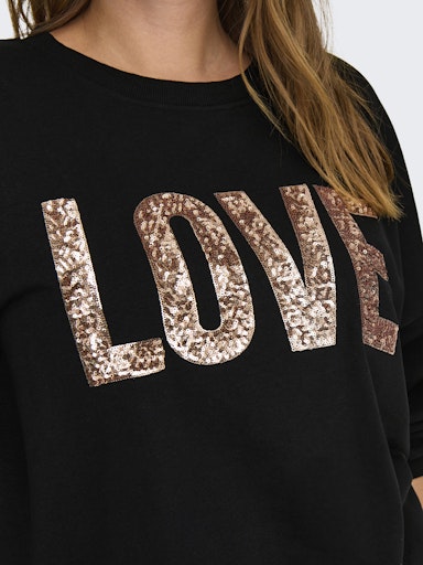 Sweaters zwart ONLY Carmakoma