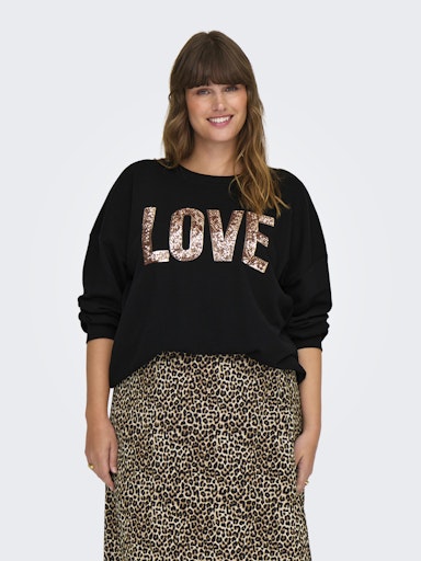 Sweaters zwart ONLY Carmakoma