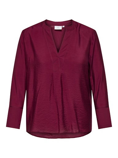 Blouses lange mouw bordeaux ONLY Carmakoma