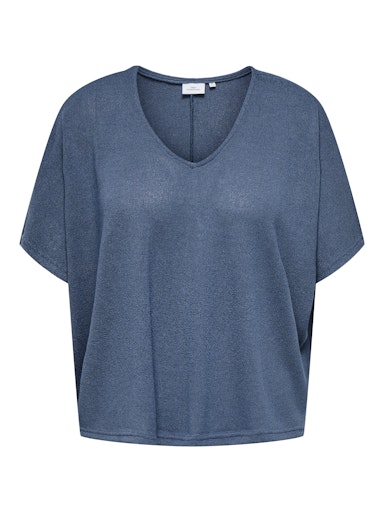 T-shirts korte mouw blauw ONLY Carmakoma