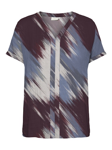 Blouses korte mouw multicolor ONLY Carmakoma