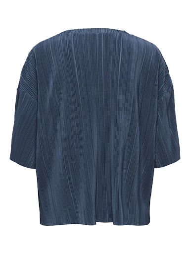 Blouses korte mouw blauw ONLY Carmakoma