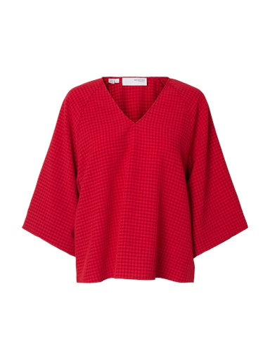 Blouses lange mouw rood Selected FEMME