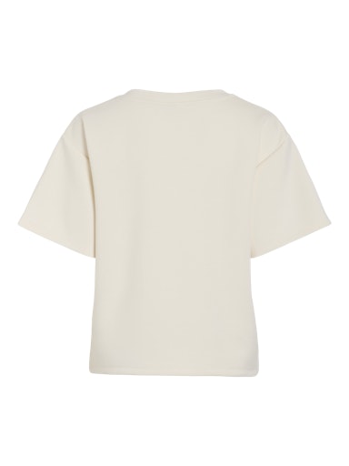 T-shirts korte mouw beige VILA