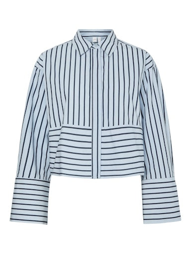 Blouses lange mouw blauw Y.A.S